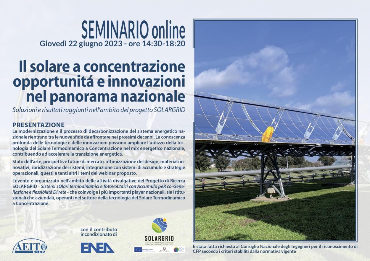 Fulvio Bassetti speech at solargrid seminar 2023 - Magaldi Green Energy