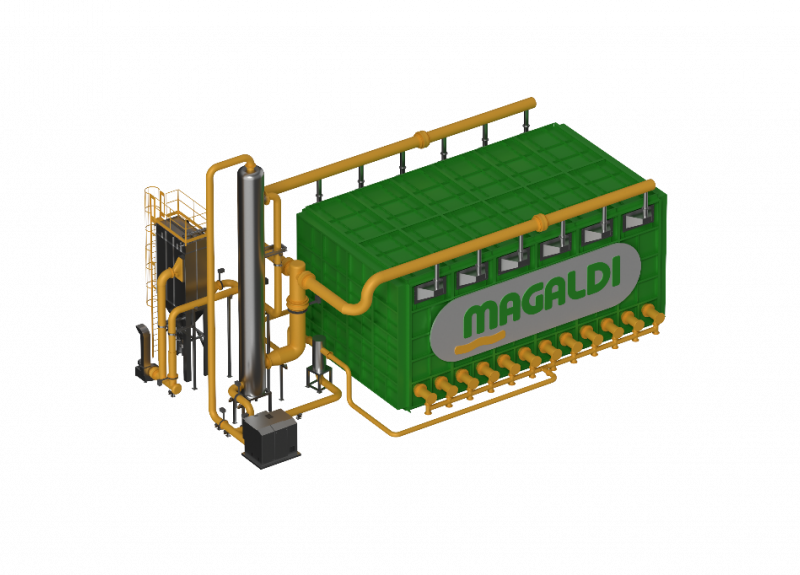 Energy from sand. Energy transition with Thermal Energy Storage (TES), Magaldi Green Energy (MGE) has been founded