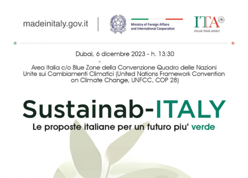 Magaldi Green Energy among "Best Practices for Green Transition" at COP28