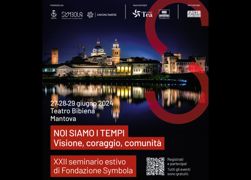 "We are the times": Symbola Foundation's 2024 summer seminar in Mantua to focus on innovation and decarbonization