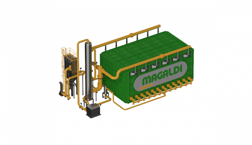 Energy from sand. Energy transition with Thermal Energy Storage (TES), Magaldi Green Energy (MGE) has been founded