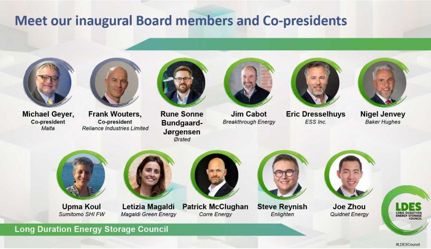 LDES Council: Magaldi Green Energy enters the first Board of Directors