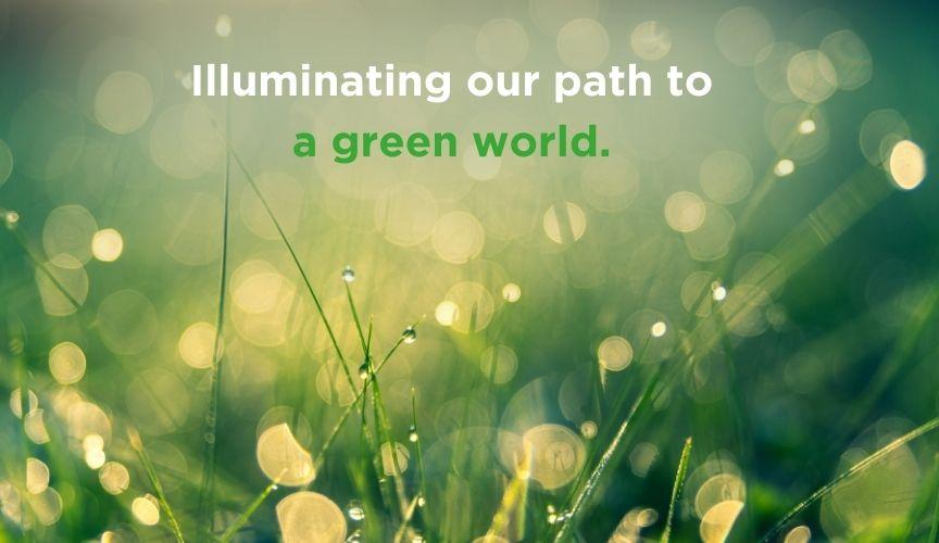 Illuminating our path to a green world: International Day of Light